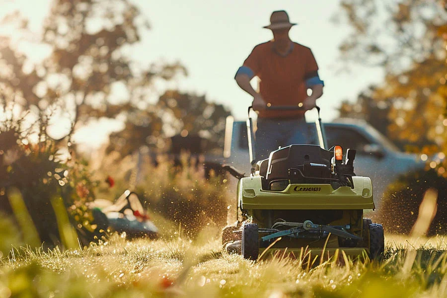 best battery mower